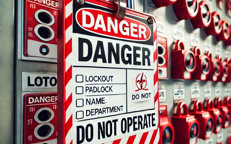 LOCK OUT TAG OUT SAFE OPERATING PROCEDURE ON-LINE THEORY